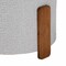 Baxton Studio Finlay Modern Japandi Light Grey Boucle Fabric and Walnut Brown Finished Wood Ottoman Footstool 242-13436-ZORO - alternate 5